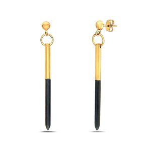 Women Handmade Dangling Designer Earrings Brass Plated Fashion Jewelry for Girls